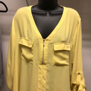 Cato Canary yellow top